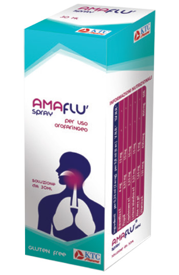 AMAFLU' SPRAY GOLA 30 ML - Farmadillo