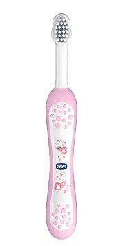 CHICCO SPAZZOLINO PRIMI DENTI DA LATTE ROSA 6-36 MESI - Farmadillo