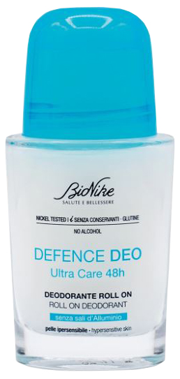 DEFENCE DEO ULTRA CARE ROLL-ON SENZA SALI D'ALLUMINIO 50 ML - Farmadillo