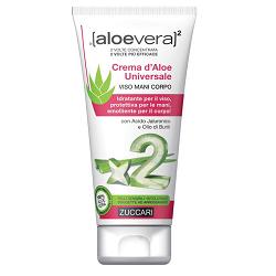 ALOEVERA2 CREMA D'ALOE UNIVERSALE VISO MANI E CORPO 75 ML - Farmadillo