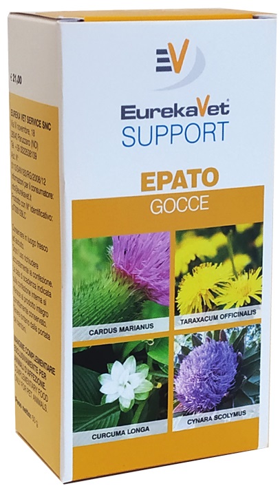 EUREKAVET SUPPORT EPATO GOCCE 50 ML - Farmadillo