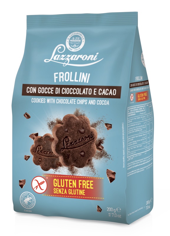 FROLLINI CACAO GOCCE CIOCCOLATO 200G - Farmadillo