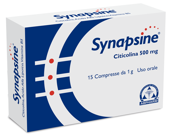 SYNAPSINE BLISTER 15 COMPRESSE ASTUCCIO 15 G - Farmadillo