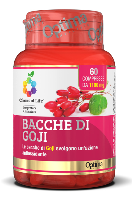 COLOURS OF LIFE BACCHE DI GOJI 60 COMPRESSE 1100 MG - Farmadillo