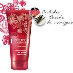 DEFENCE XSENSE DOCCIA SCHIUMA 3 VELVET VANILLA 200 ML - Farmadillo