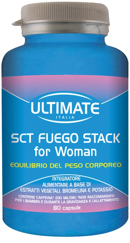 ULTIMATE SCT FUEGO STACK FOR WOMAN 80 CAPSULE - Farmadillo