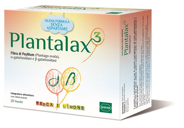 PLANTALAX 3 PESCA E LIMONE 20 BUSTINE - Farmadillo
