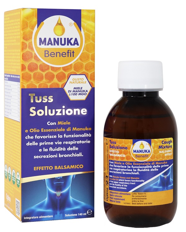 MANUKA BENEFIT TUSS SOLUZIONE 140 ML - Farmadillo