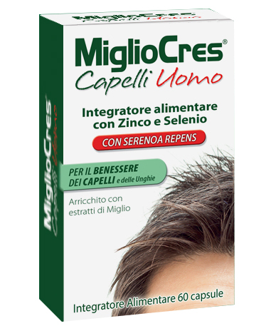 MIGLIOCRES UOMO 60 CAPSULE - Farmadillo