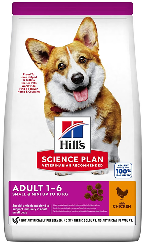 SCIENCE PLAN CANINE ADULT SMALL&MINI CHICKEN 1,5 KG - Farmadillo