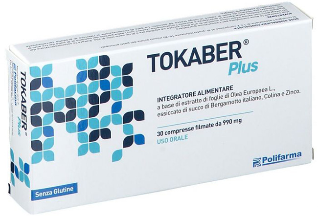 TOKABER PLUS 990MG 30 COMPRESSE - Farmadillo
