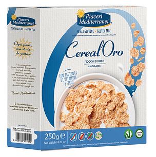 PIACERI MEDITERRANEI CEREALORO FIOCCHI DI RISO 250 G - Farmadillo