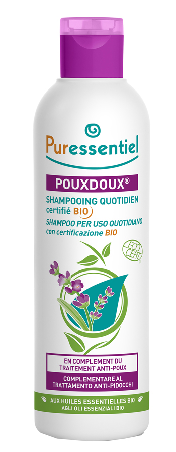 PURESSENTIEL SHAMPOO POUXDOUX ANTI-PIDOCCHI 200 ML - Farmadillo