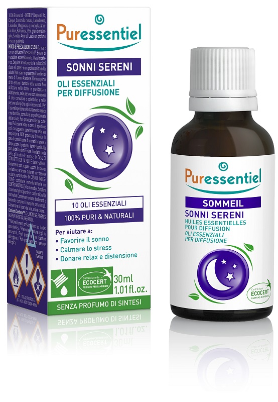 MISCELA SONNI SERENI OLI ESSENZIALI PER DIFFUSIONE 30 ML - Farmadillo