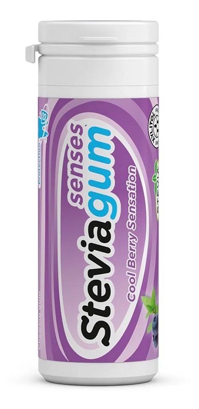 LEMON PHARMA STEVIA GUM SENSES 30 G - Farmadillo