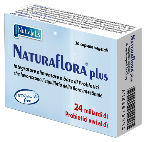 NATURAFLORA PLUS 30 CAPSULE VEGETALI - Farmadillo