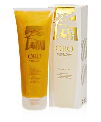 EXENTHIA MEDITERRANEA ORO GRANELLI DI LUCE DOCCIA SCRUB 250 ML - Farmadillo