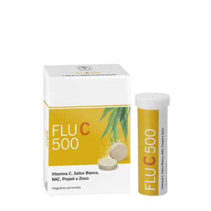 LFP FLU C 500 20 COMPRESSE EFFERVESCENTI - Farmadillo