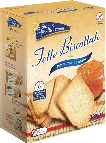 PIACERI MEDITERRANEI BONTA' DEL MATTINO FETTE BISCOTTATE 300 G - Farmadillo