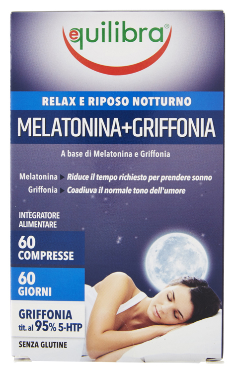 MELATONINA + GRIFFONIA 60 COMPRESSE - Farmadillo