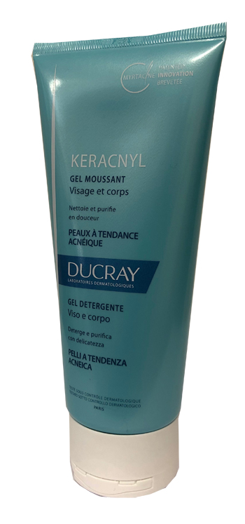 KERACNYL GEL MOUSSANT VISO CORPO 200 ML - Farmadillo