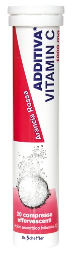 ADDITIVA VITAMINA C ARANCIA ROSSA 1G 20 COMPRESSE - Farmadillo