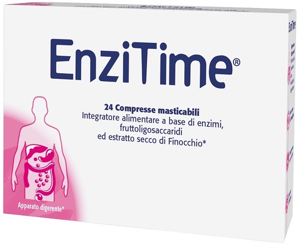 ENZITIME 24 COMPRESSE MASTICABILI - Farmadillo