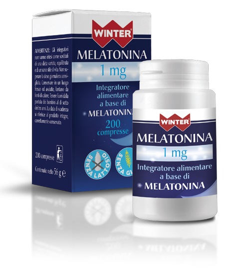 WINTER MELATONINA 1 MG 200 COMPRESSE - Farmadillo