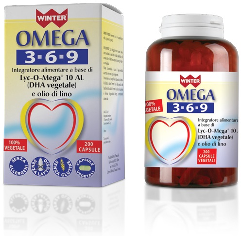 WINTER OMEGA 3-6-9 200 CAPSULE VEGETALI - Farmadillo
