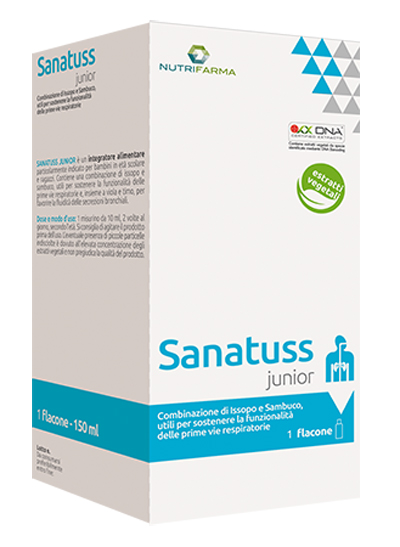 NUTRIFARMA SANATUSS JUNIOR 150 ML - Farmadillo