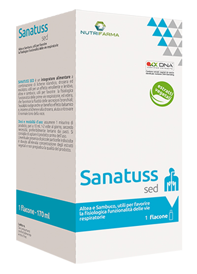 NUTRIFARMA SANATUSS SED 170 ML - Farmadillo
