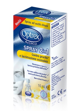 SPRAY OCULARE OPTREX ACTIMIST 2 IN 1 CONTRO IL PRURITO 1 PEZZO - Farmadillo