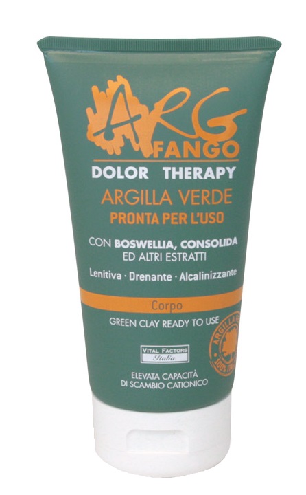 ARGFANGO DOLOR THERAPY ARGILLA VERDE PRONTA PER L'USO PER CORPO 150 ML - Farmadillo