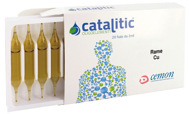 CATALITIC OLIGOELEMENTI RAME CU 20 AMPOLLE - Farmadillo