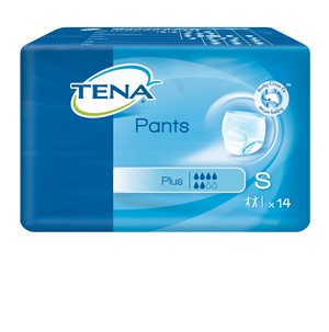PANNOLONE A MUTANDINA TENA PANTS PLUS TAGLIA SMALL 14 PEZZI - Farmadillo