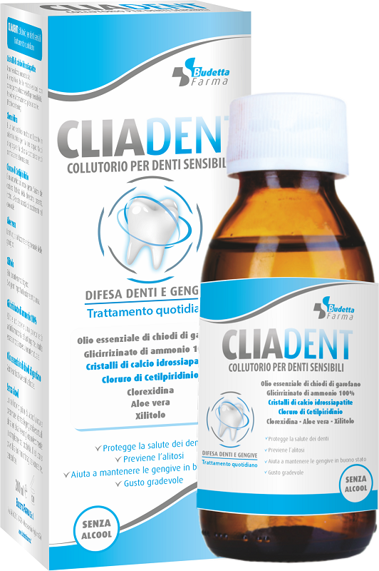 CLIADENT COLLUTORIO DENTI SENSIBILI 200 ML - Farmadillo