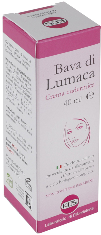 BAVA DI LUMACA CREMA EUDERMICA 40 ML - Farmadillo