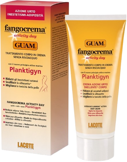 GUAM FANGOCREMA ACTIVITY DAY TRATTAMENTO CORPO CON PRINCIPIO ATTIVO PLANKTIGYN 200 ML - Farmadillo