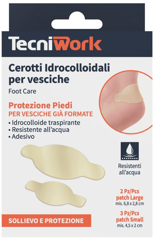 CEROTTI IDROCOLLOIDALI PER VESCICHE 5 PEZZI - Farmadillo