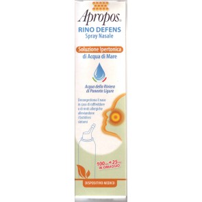 APROPOS RINO DEFENS SOLUZIONE IPERTONICA 125 ML - Farmadillo