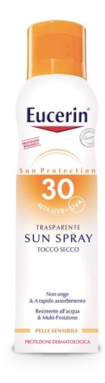 EUCERIN SUN SPRAY TOCCO SECCO SPF30 200 ML - Farmadillo