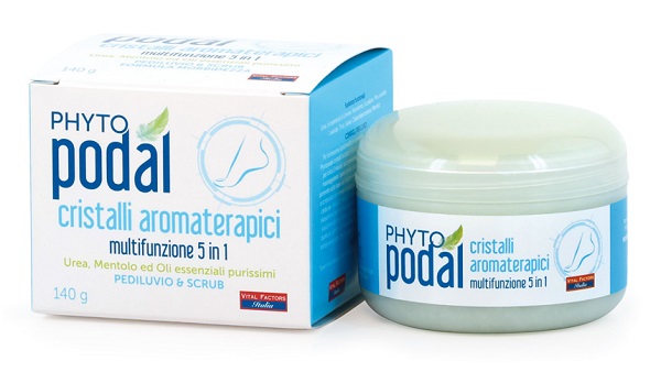 PHYTOPODAL MULTIFUNZIONE 5 IN 1 CRISTALLI AROMATERAPICI 140 G - Farmadillo