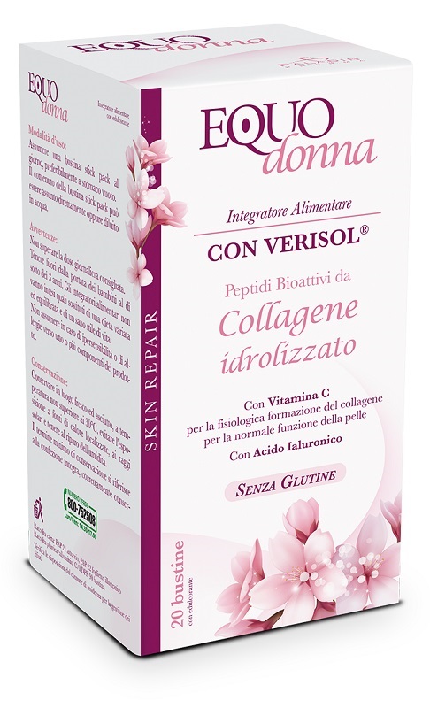 EQUODONNA COLLAGENE PELLE 20 BUSTE - Farmadillo