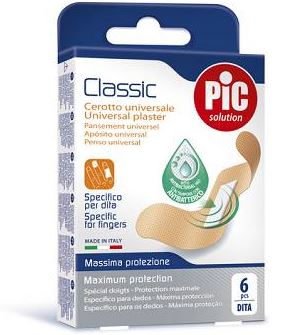 CEROTTO PIC CLASSIC PIC DITA ANTIBATTERICO 6 PEZZI - Farmadillo
