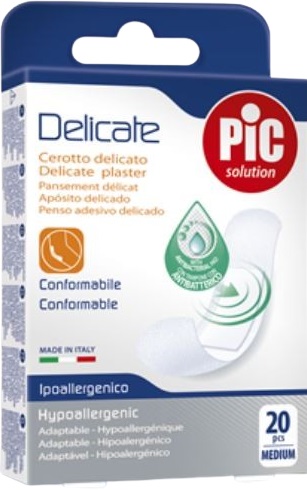 CEROTTO DELICATE STRISCIA ANTIBATTERICA 8 X 100 CM 1 PEZZO - Farmadillo