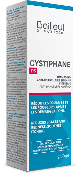 CYSTIPHANE DS SHAMPOO ANTIFORFORA INTENSIVO 200 ML - Farmadillo