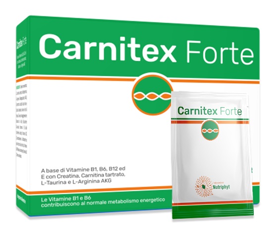 CARNITEX FORTE 20 BUSTINE 100 G - Farmadillo