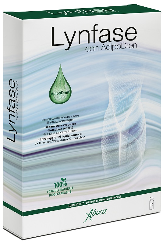 LYNFASE FITOMAGRA 12 FLACONCINI 15 G - Farmadillo
