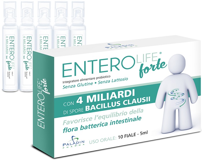 ENTEROLIFE FORTE 4 MILIARDI 10 FIALE DA 5 ML - Farmadillo
