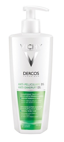 DERCOS SHAMPO ANTIFORFORA GRASSI 390 ML - Farmadillo